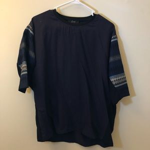 Zara trafaluc dolman sleeves top